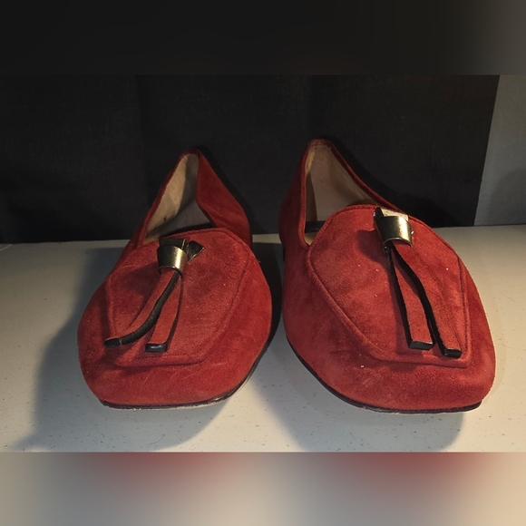 Stuart Weitzman red loafers size 6 - Picture 5 of 5